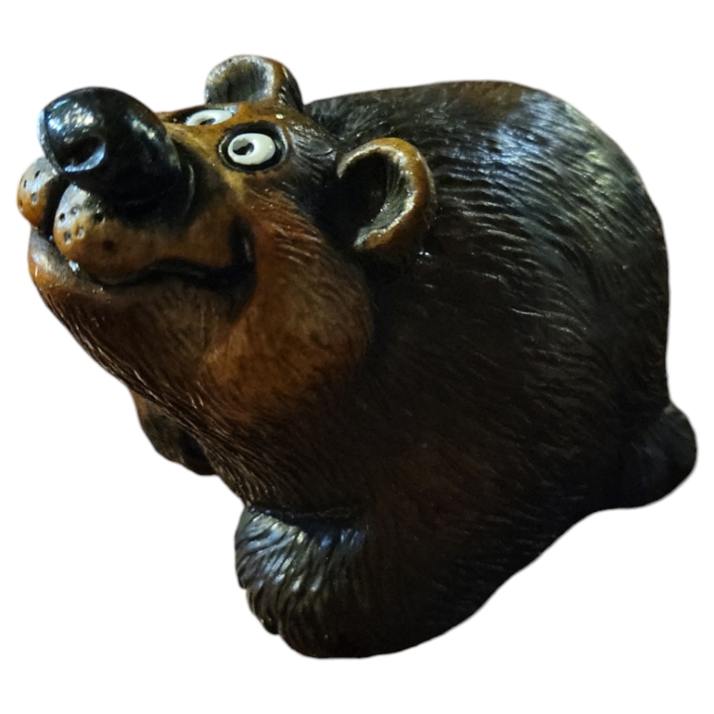 2018 Bowser Beastie Of The Kingdom Black Bear John Raya Statue American Wildlife